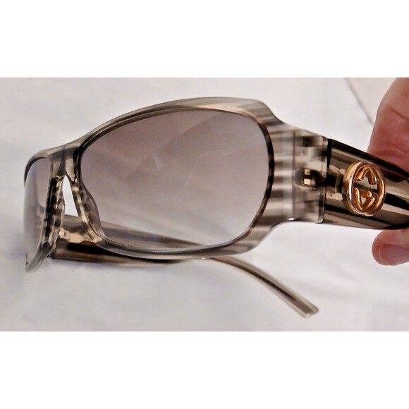 Vintage Gucci GG2935/S RDZLE Clear Gray Eyeglass Frames Only  60 12 125    Italy main image 7